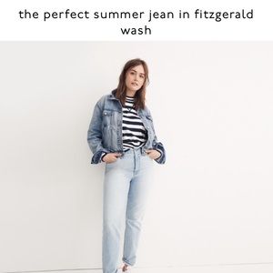 The perfect summer jean in Fitzgerald wash
